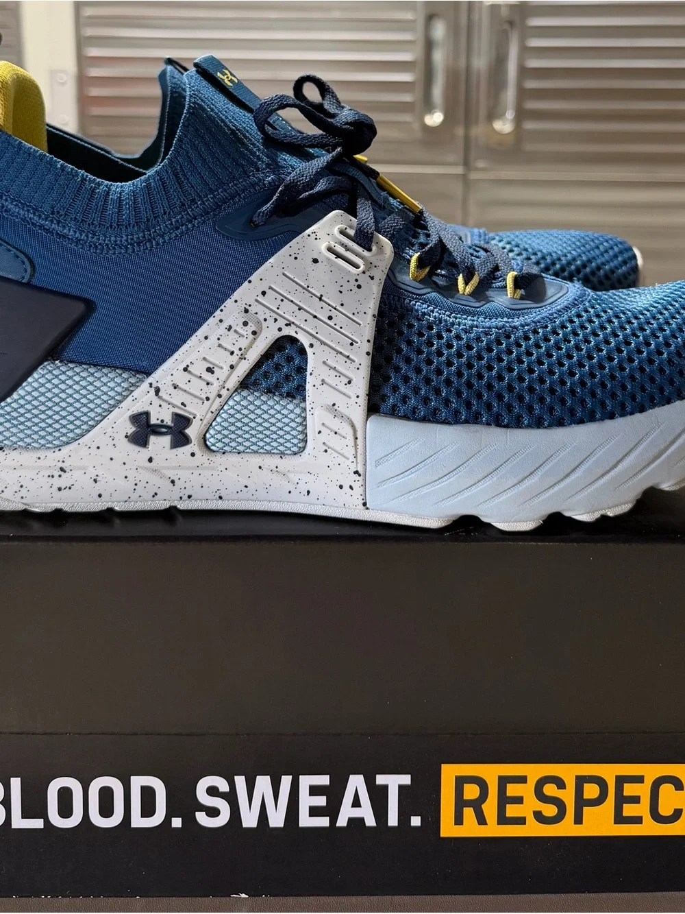 Under Armour Men’s’ Blue Athletic Sneakers